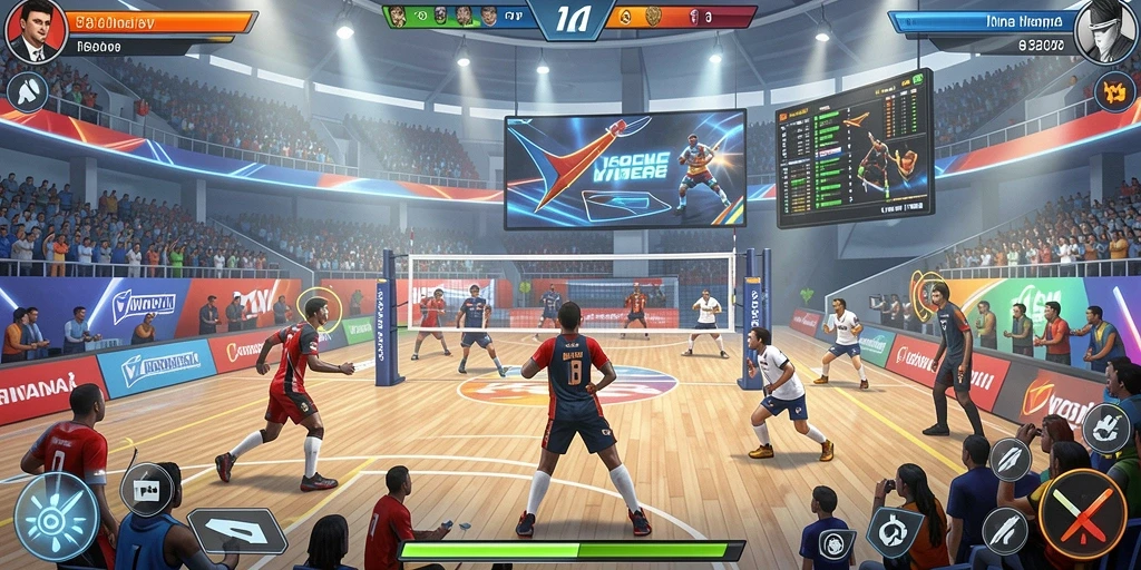 dewagaruda - Screenshot menunjukkan pemandangan indah dunia DEWAGARUDA.